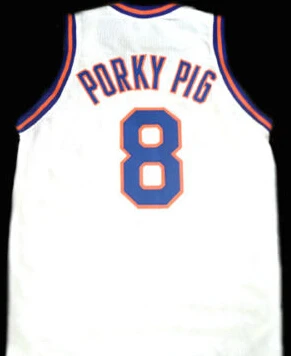 porky pig space jam jersey