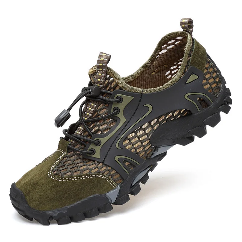 Новые воздухопроницаемые кроссовки для мужчин, обувь для походов, Походов, Кемпинга, легкие быстросохнущие туфли 19ing
