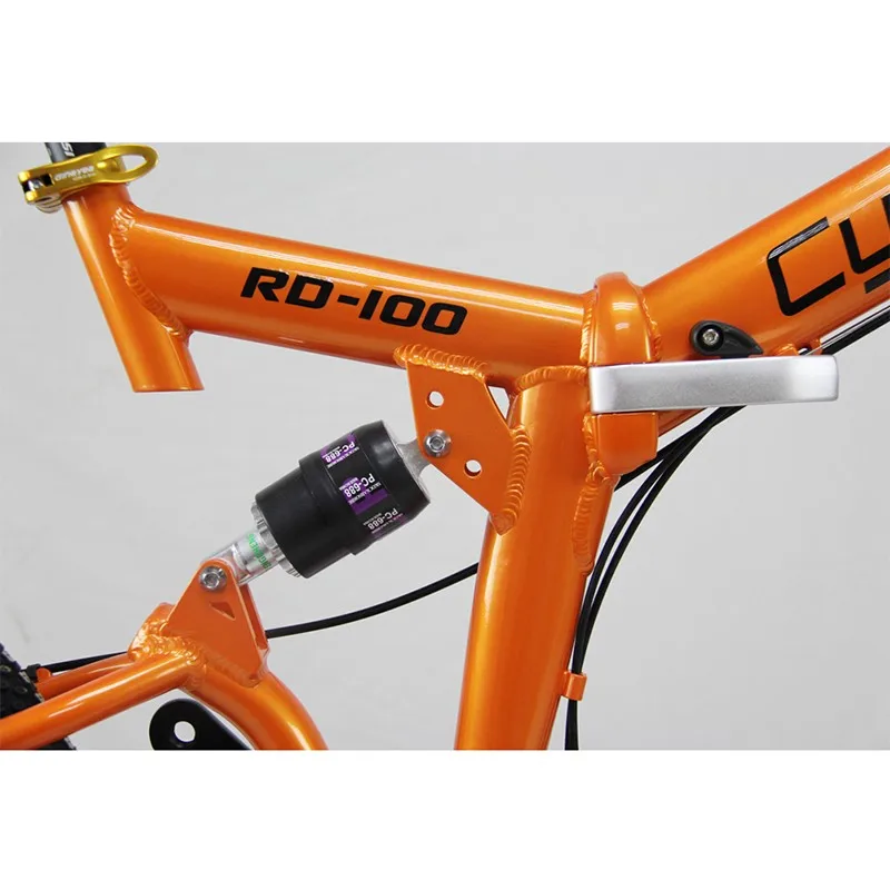 Flash Deal Cyrusher RD100 Folding Mountain Bike Full Suspension frame road Bicycle 24 Speeds 26X17 Inch Double Disc Brakes MTB bike 26 Flash Deal Cyrusher RD100 Folding Mountain Bike Full Suspension frame road Bicycle 24 Speeds 26X17 Inch Double Disc Brakes MTB bike 26