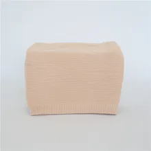 Фон для фотосъемки новорожденных стрейч вязаное одеяло пастельный розовый позирует ткань Beanbag Обложка детский фон