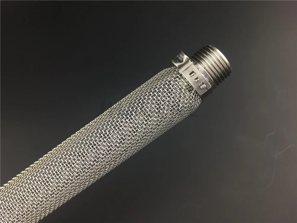 12 inch 30cm Homebrew Beer Kettle Stainless Steel Bazooka Screen 12'' NPT Mash Tunmesh Filter (4)