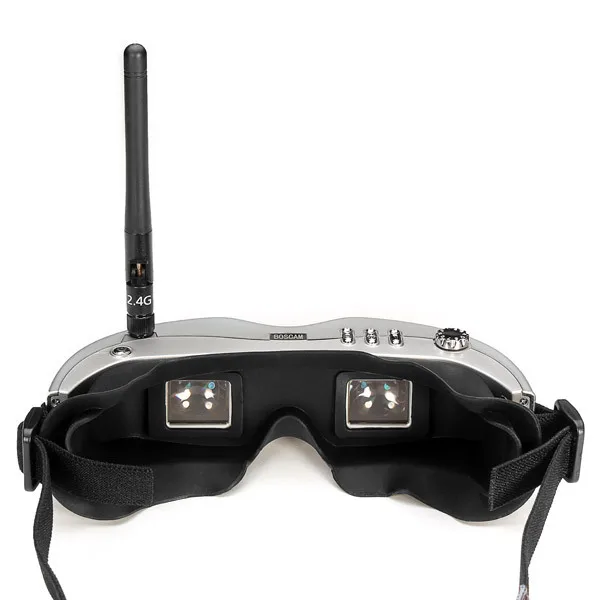 Boscam fpv видео 3d очки AIO fpv очки GS920 Встроенный приемник 2,4G и 5,8G с двухосевой системой отслеживания головы