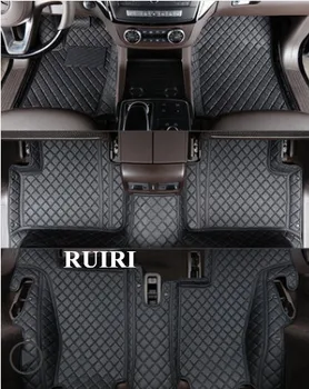 

High quality! Custom special car floor mats for Mercedes Benz GL 550 X164 7 seats 2011-2006 waterproof carpets for GL550 2010