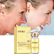 efero Six Peptides Serum Day Cream Skin Repair Lifting Firming Shrink Pore Anti Wrinkle Anti Aging Essence Argireline Face Cream instant ageless argireline liquid areginine essence face firming serum lifting 6 peptides whitening moisturizing repair 490ml