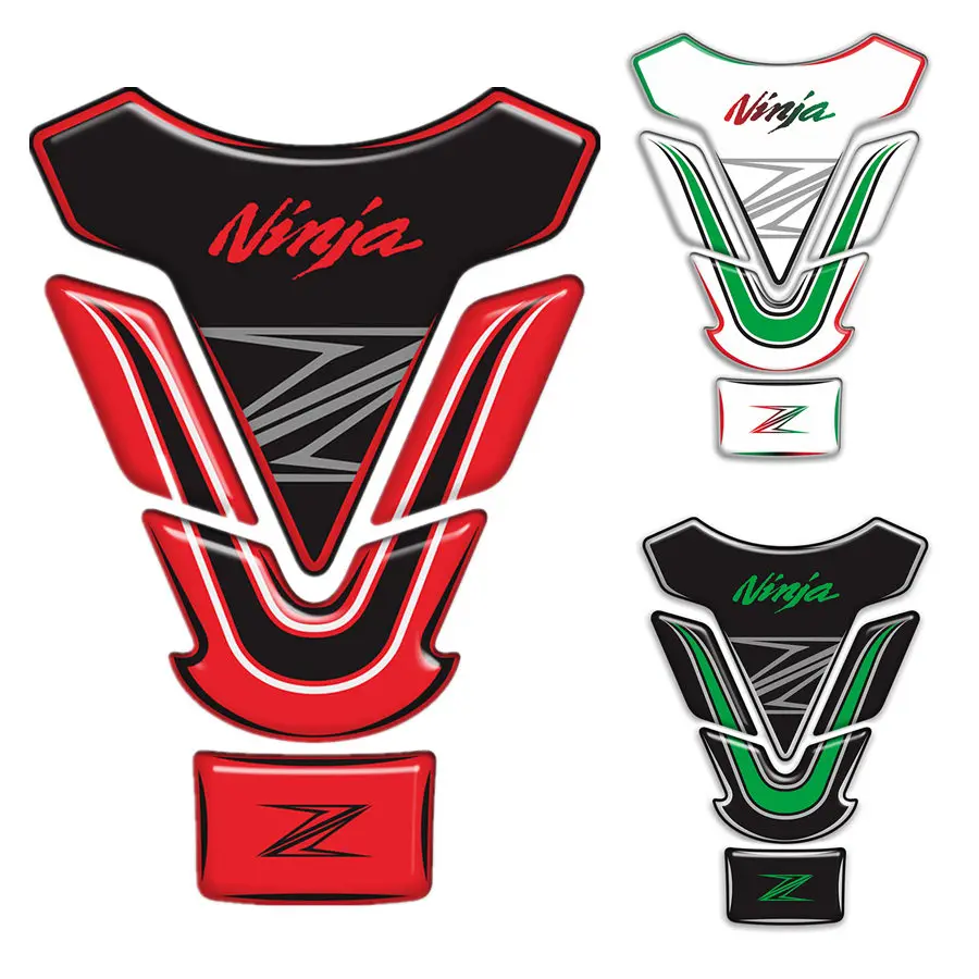 

3D Motorcycle Case Tank Protector Decal Sticker for kawasaki ZX636R ZX6RR ZX6R ZX636R ZX6RR ZX10R Z1000Fuel tank sticker