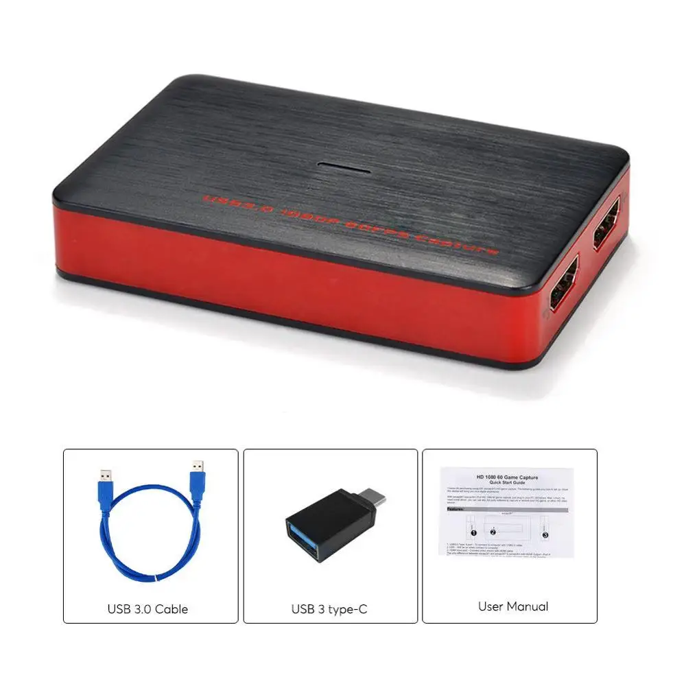 Y & H HD 1080P 60fps карта захвата игры HDMI к USB 3 0 видео рекордер устройство для Winodws Mac Linux