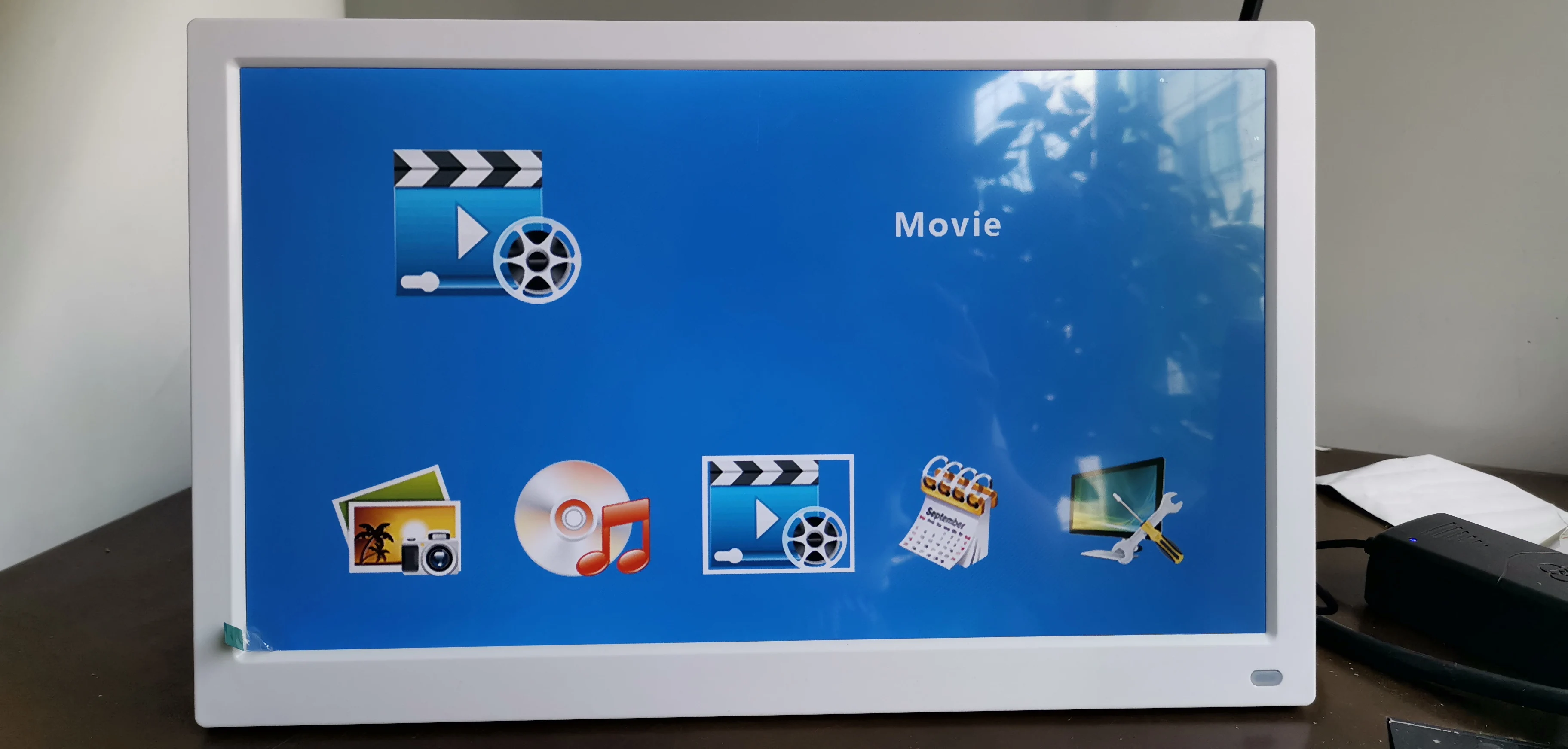 BOE ips 1920*1080 15,6 дюймов цифровая фоторамка HDMI видео воспроизведение рекламная Машина Трафаретная Печать логотипа подарок