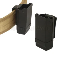 CQC одиночный Стек Mag Перевозчик углеродного волокна подсумок для 9 мм до. 45 калибра для GL M9 92 SP226 HK USP Охотничьи аксессуары