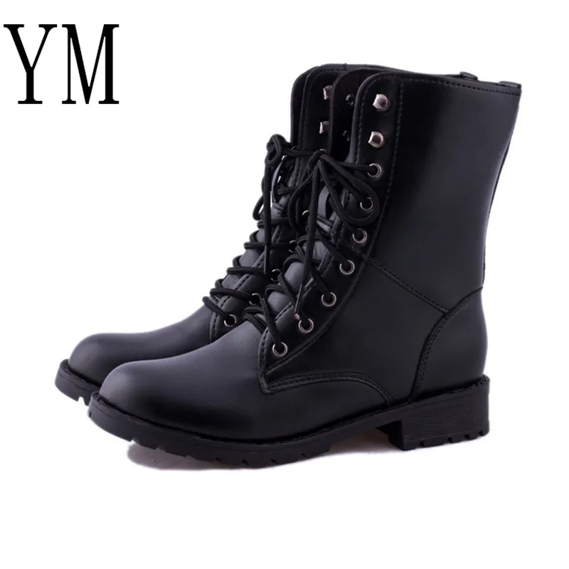 Новое поступление; армейские ботинки; женские мотоциклетные ботинки в готическом стиле; ботинки в стиле панк; женская обувь; Размеры 35-42