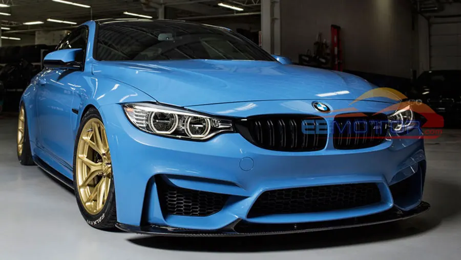 3D Style Front Lip spoiler For BMW F80 M3 F82 F83 M4 2014UP  B379F