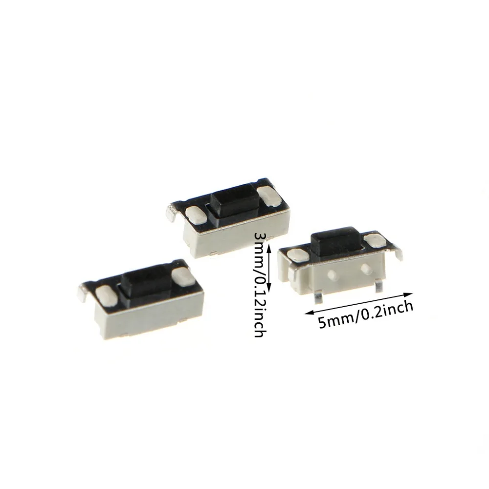 

100 Pcs Tact Micro Touch Switch Momentary Push Button 3x6x3.5mm SMD Electrical Equipment & Supplies Switches for switch