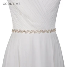 Модный свадебный пояс для невесты, со стразами Серебряное платье с декольте аксессуары Пояс головной убор ленты Пояски для женщин девушек