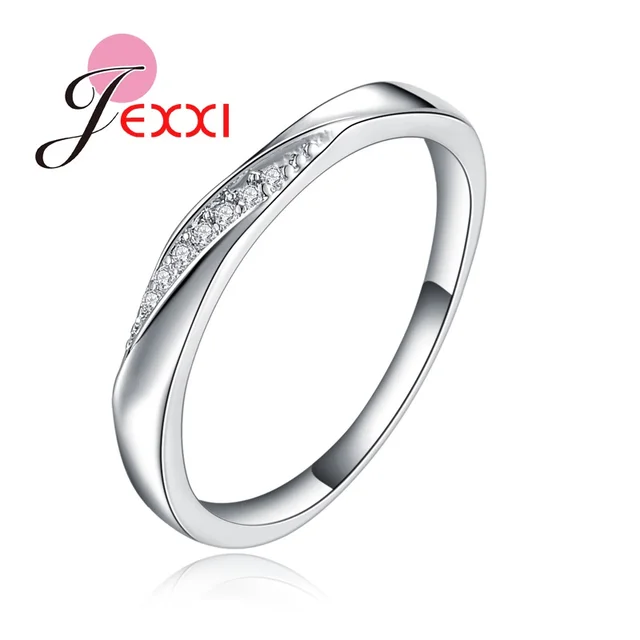 Jei Extreme Simple Design Plain Wedding Band For Husband Wife Jei Extreme Simple Design Plain Wedding Band For Husband Wife Sterling Silver Engagement Rings Women