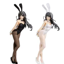 Аниме сексуальные девушки негодяй не мечта кролика девушка Senpai Sakurajima Mai ПВХ Фигурки игрушки аниме фигурка игрушка кукла