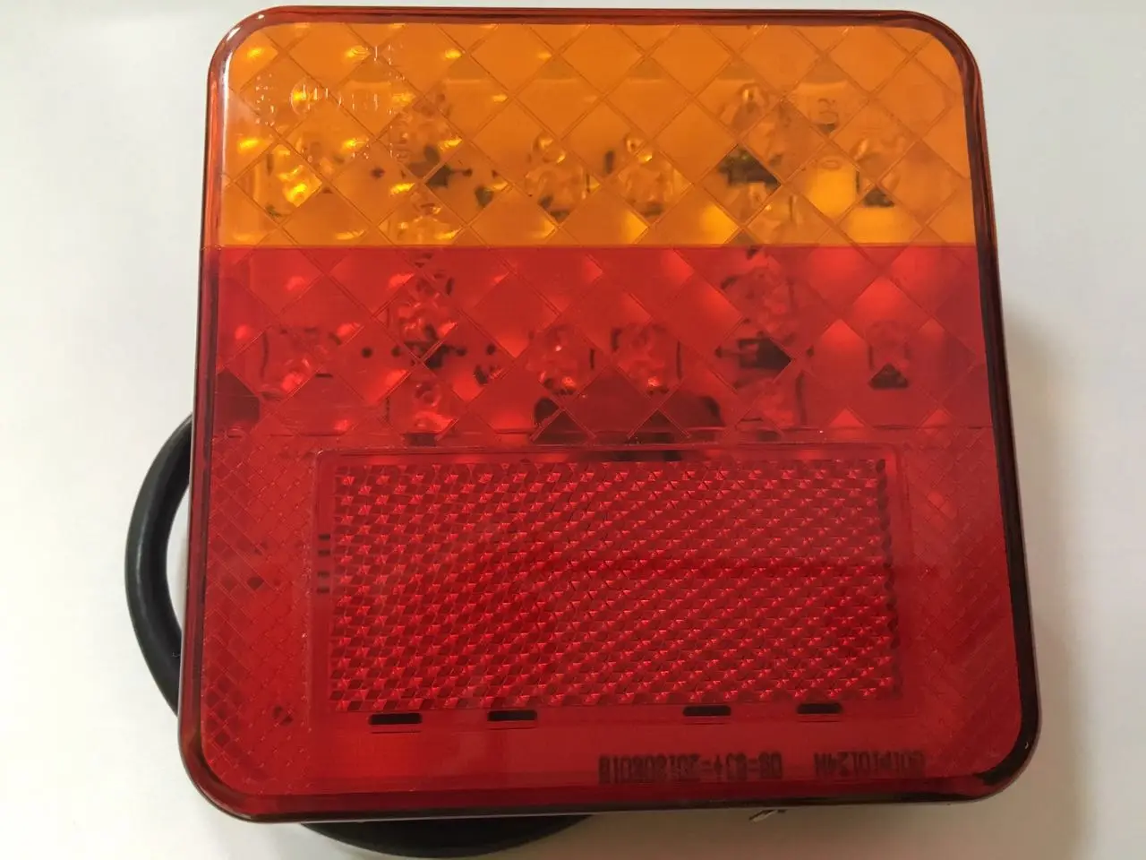 1 Pair 12v 16LED Truck Trailer lorry Caravans Rear Tail Brake Stop