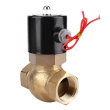Шаровой пластиковый электромагнитный клапан латунный двухсторонний нормально Соленоидный клапан для воздушного водяной кран Электрический магнитный клапан привод