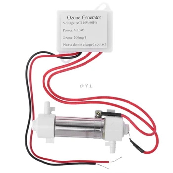 

AC110V 200mg Ozone Generator Tube For DIY Water Treatment Air Purifier Refrigerator Household Appliance Accessory