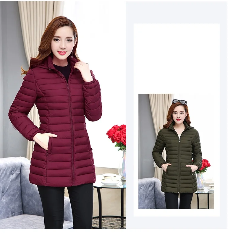 YAGENZ, зимняя женская куртка, пальто с капюшоном, новинка, корейский плотный хлопок, пуховик, длинное пальто, большой размер, женское, тонкое, теплое, Женское пальто, 5XL6XL