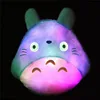 [Divertido] 35cm suave animales de peluche colorido luz luminosa mi vecino totoro gato de juguete de felpa almohada muñeca de los niños regalo del bebé ► Foto 1/3