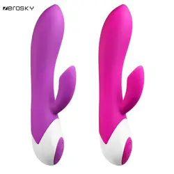 Zerosky Multispeed вибратор силиконовые кролик USB зарядки вибрационный G spot массаж фаллоимитатор Секс-игрушки для Для женщин Для мужчин"
