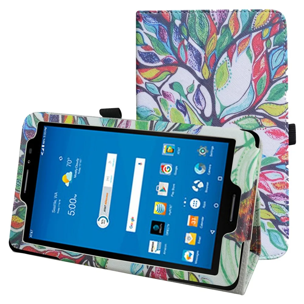 New Folio Stand Cover Flip PU Leather Shockproof  Case For 8"AT&T Trek 2 HD 6461A  /ZTE  K88/Zpad 8 k81 tablet keyboards