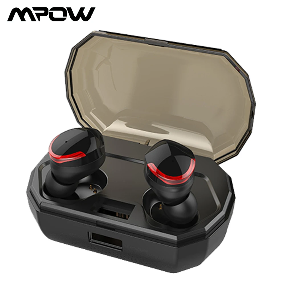 Беспроводные стереонаушники Mpow SY417 Bluetooth 5 0 TWS IPX6 водонепроницаемые наушники с