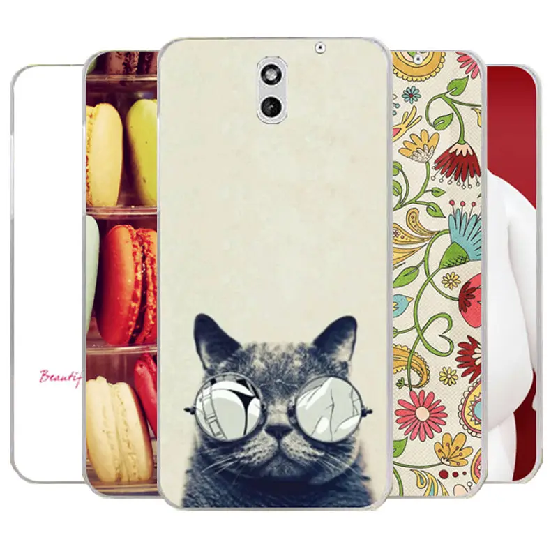 22 Patterns High Quality Ultra thin slim Painted Cute Lovely Cartoon Fashion Print Hard Cover Case For HTC Desire 610 |