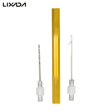Lixada, новинка, рыболовная игла для приманки, Стрингер и бурильщик, алюминиевый сплав, 2 в 1, карп, грубая рыболовная установка для волос, набор игл, рыболовные снасти