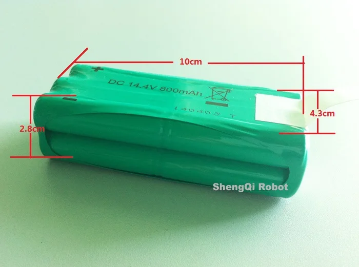 

Free shipping to the world Robot Vacuum Cleaner K6 and K6L battery 800MAH Ni Battery