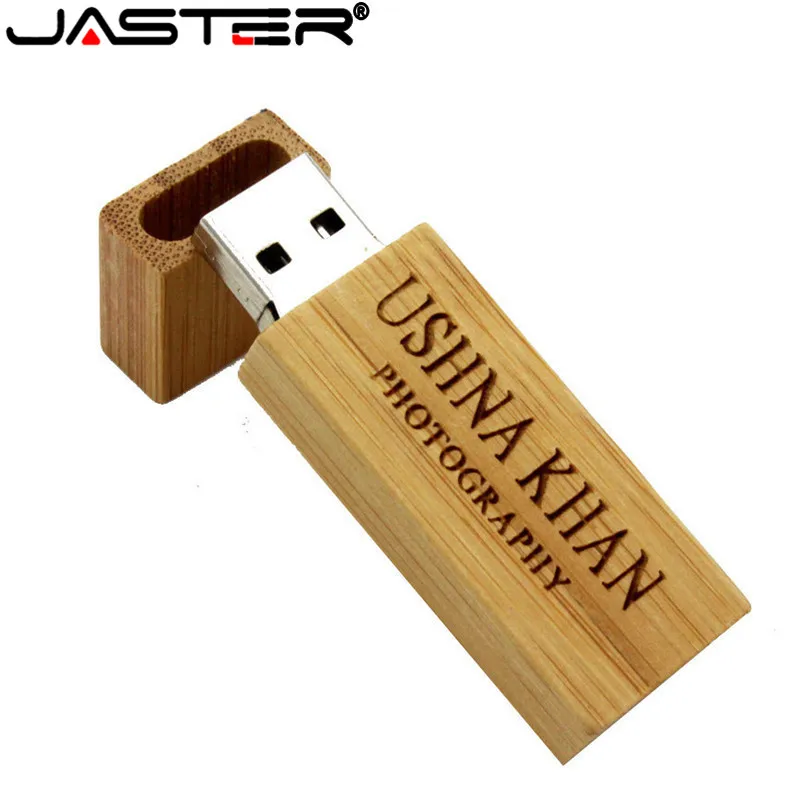 JASTER (более 10 шт бесплатный логотип) натуральные деревянные usb флешки 4 ГБ 8 16 32 64 Гб