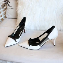 Pointed High Heels/Women's Pumps Are Designed For Sexy Fashion Women For Party And Made Of Snake Leather 2019 MANGOYISA