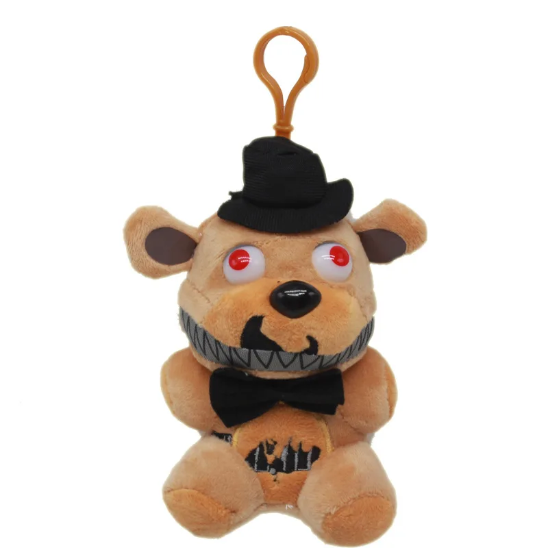 6 шт./лот 15 см Five Nights At Freddy's 4 FNAF Freddy Fazbear Foxy Bonnie плюшевые игрушки мягкие животные