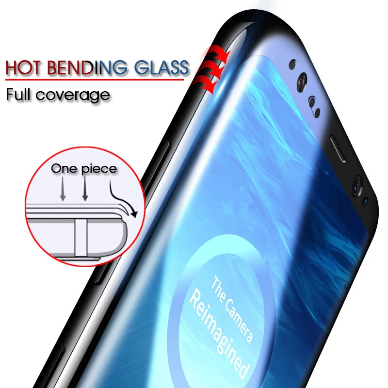 Закаленное стекло summerfish 6D с изогнутыми краями для Samsung Galaxy S9 S8 Plus Note 8 9 S7 S6 Edge