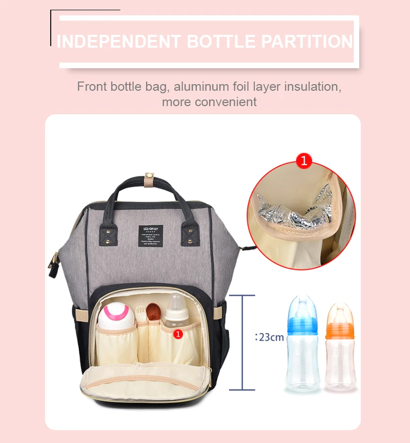 Сумка для подгузников рюкзак детский сумка для подгузников твердый большой емкости многоцелевой водостойкий рюкзак для путешествий сумка