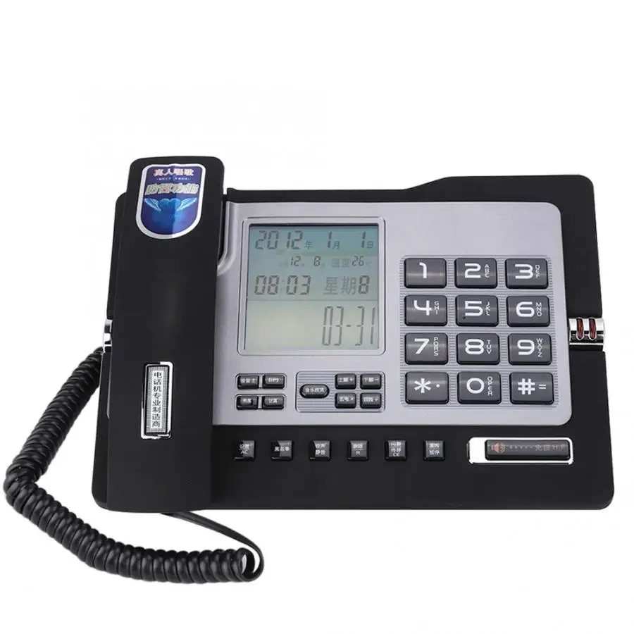 

G026 Simple Style Fixed Telephone Landline Desk Phone for Home Office Desktop