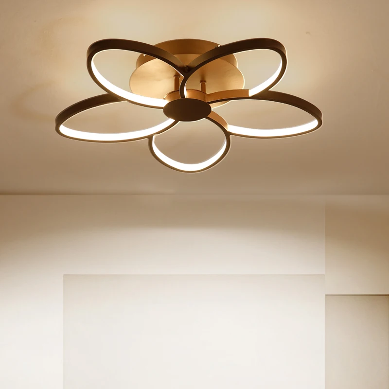 Fashion White Brown Modern Led Ceiling Lights For Living Bed Room Luminaria Led Ceiling Lamp Fixtures Lustre Avize Plafondlamp Fashion White Brown Modern Led Ceiling Lights For Living Bed Room Luminaria Led Ceiling Lamp Fixtures Lustre Avize Plafondlamp