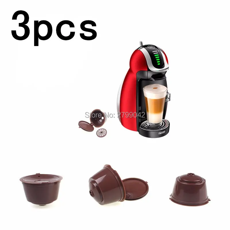 3pcs/pack coffee Capsule use 200 times Refillable nescafe dolce gusto