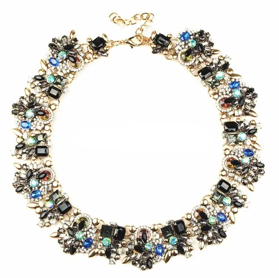 N1895 Z дизайн модное ожерелье s& Подвески массивное ожерелье чокер ожерелье s для женщин - Окраска металла: I