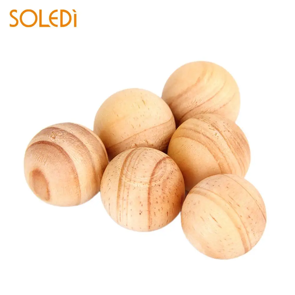 

Effective Round Camphor Anti Moth Balls Practical 5 Pcs Wooden Color Protection Repellent Aromatherapy Home Room