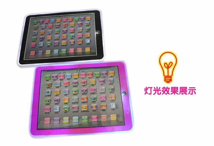 Y-планшет мини на английском языке планшет компьютер обучающая Hi-Pad mini сенсорный планшет для детей Обучающие& книги-игрушки для малышей ypat Развивающие игрушки для детей