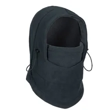 Зимний теплый флисовый Камуфляжный головной убор Балаклава маска для лица капюшон шапка для охоты рыбалки