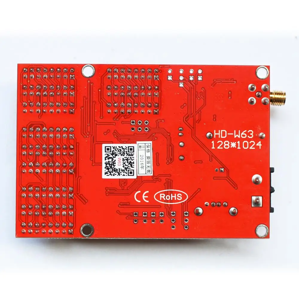 HD W63 Huidu Беспроводной Wi Fi + Usb драйвер светодиодный контроллер одноцветная