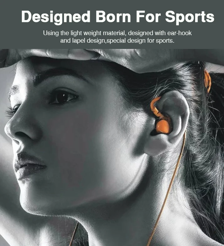 Bluetooth Earphone Wireless headphone Earhook Earbuds With Microphone Stereo Auriculares Bluetooth Headset clip for iPhone Phone (1)