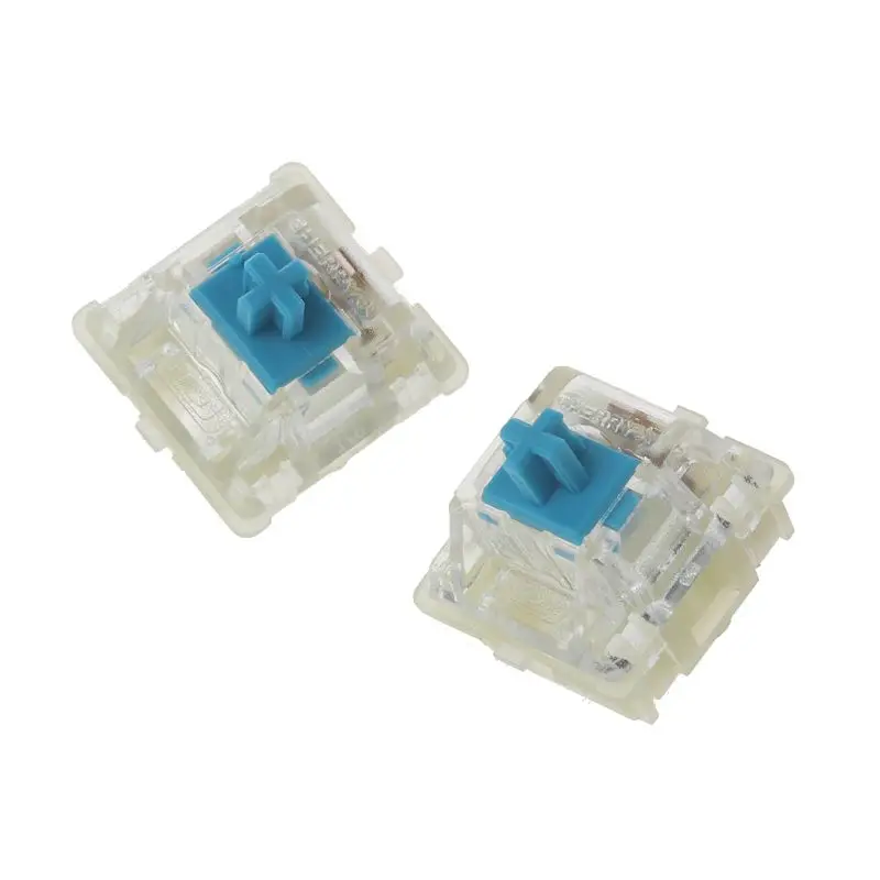2 шт. оригинальные SMD RGB Cherry MX переключатели 3pin синий переключатель для