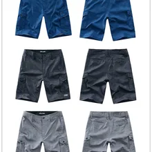 Мужские быстросохнущие дышащие тонкие пляжные шорты серого цвета размера плюс, мужские летние шорты для серфинга, пляжные шорты с карманами, черные, синие, для дайвинга