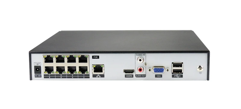  Red Panel Hi3536C Xmeye 8CH*4K 8CH*8M 8 Channel H.265+ Audio 48V POE Onvif IP Camera CCTV NVR - 32963805669