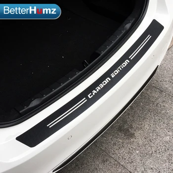 

Carbon Fiber Color Vinyl Decal Sticker Car Trunk Bumper Trim Rear Guard Plate Sticker For bmw e60 e90 f30 f10 x1 x3 x5 x6 M3 M5