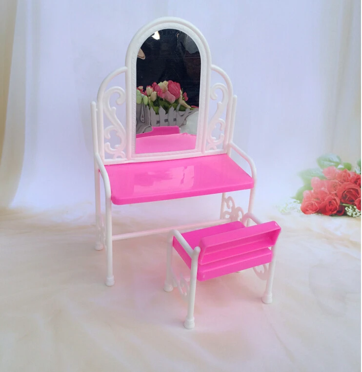 One Set Princess Doll Fashion Furniture Funny Toys For Baby play house
