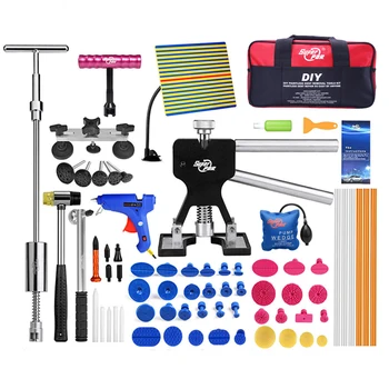Buy PDR Pulling BridgePDR Glue Gun Glue Sticks Pulling Bridge Rubber Hammer Slide Hammer Shovel Dent Removal Tools Kit