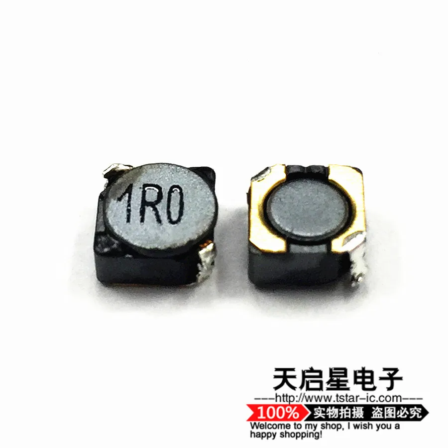 5 шт./SMD Силовые индукторы SDRH3D18-1R0M 2.0A Экранирование 3D18 1UH печать: 1R0 4*4*2 мм |